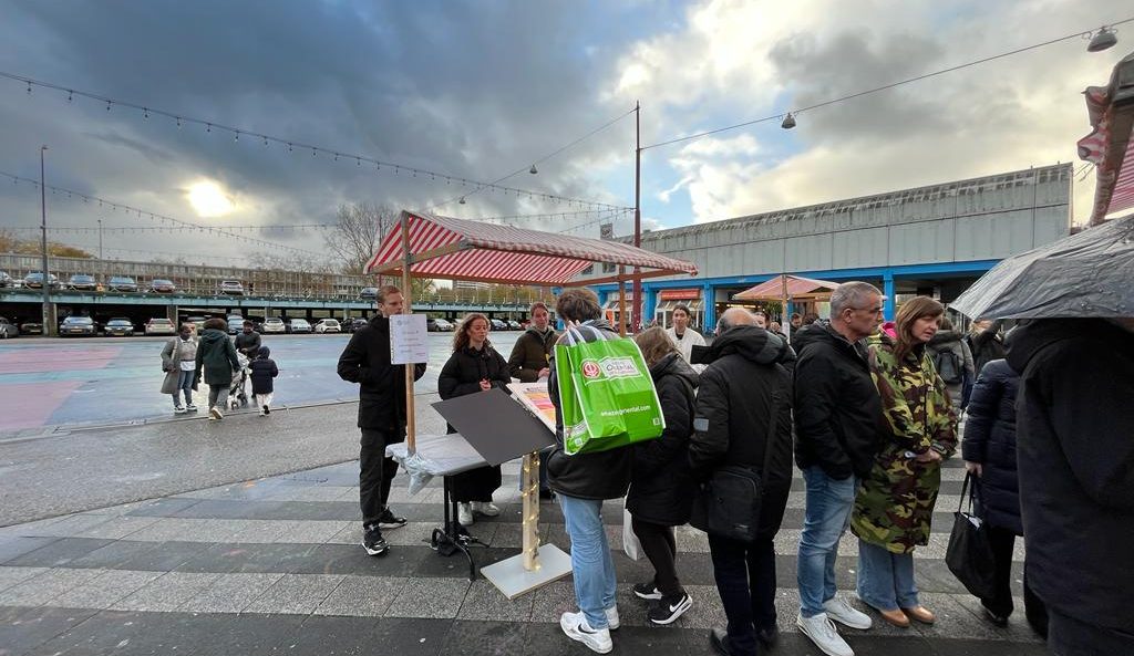 Prototype markt op Buikslotermeerplein